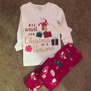 Brand new Carters Christmas pajama's